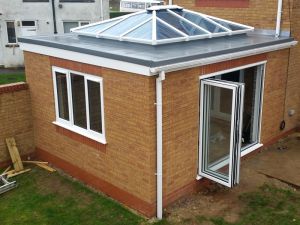 Extension with Roof Lantern & Bifolding Doors