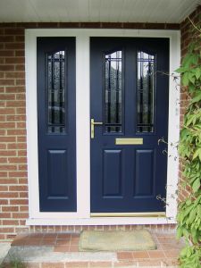 Composite Door with with Side Panel