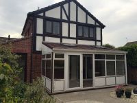 Lean-to Conservatory with Guardian roof including two Velux Windows