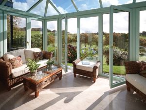 Inside View Glass Conservatory